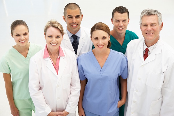 Mixed group of medical professionals SBAO – “La acreditación en las clínicas”